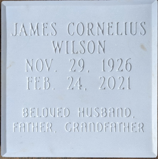 Wilson James Cornelius Salem Congregation